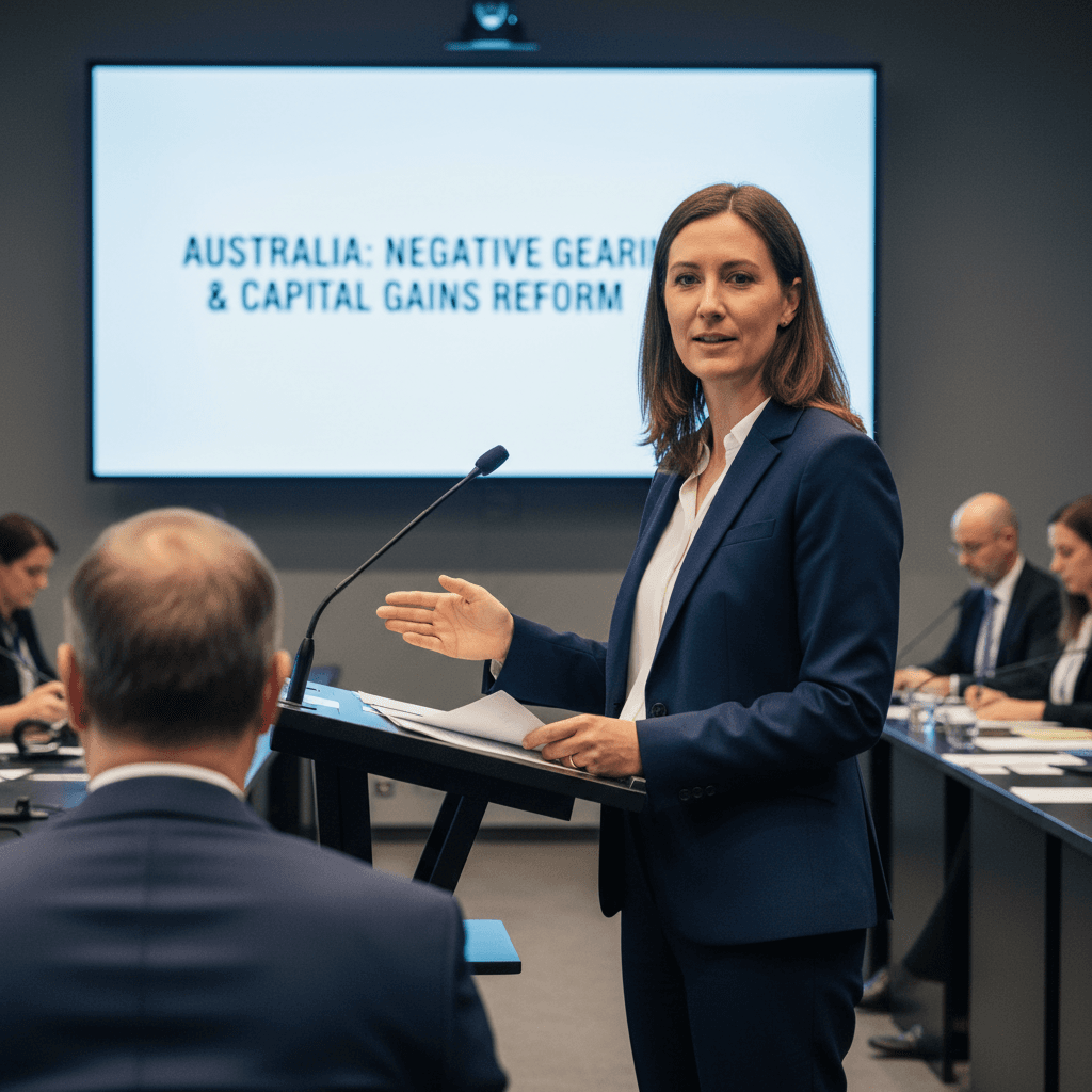 Australia's Negative Gearing, CGT Overhaul (May 2026)